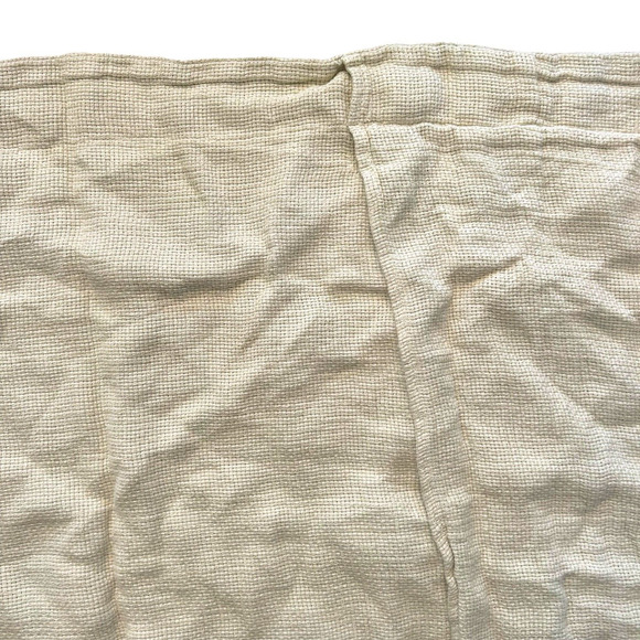 Bella Notte Linens Homespun King Sham Size 40" x 24" Pillow Case 100% Linen - Picture 6 of 10